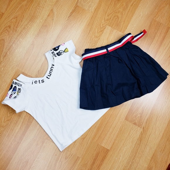 Girls Skirt Set Size 6 - Picture 2 of 5